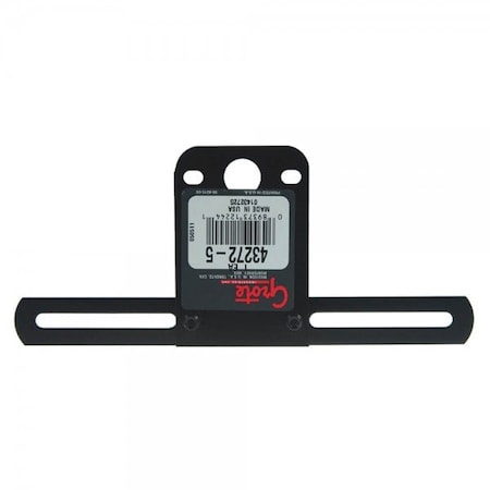 Grote Bracket Blk Enamel-License-Retail Pk, 43272-5 43272-5